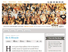 Tablet Screenshot of chuckbalsamo.com